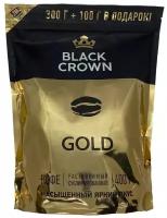 Кофе растворимый сублимированный Black Crown, пакет, 400 г