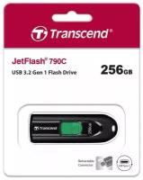 USB флешка Transcend 256Gb JetFlash 790C USB Type-C 3.2 Gen 1