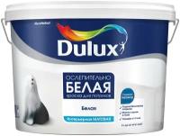 Краска водно-дисперсионная Dulux Ослепительно Белая матовая белый 9 л 14 кг