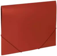 Папка на резинках Office, красная, до 300 листов, 500 мкм, 227711 2 шт
