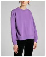 Свитшот LEE WESTERN SWEATSHIRT L53DTXTI женский, цвет фиолетовый, размер S