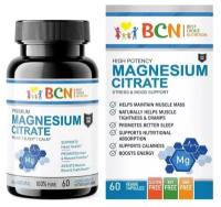 BCN Magnesium Citrate, 60капс