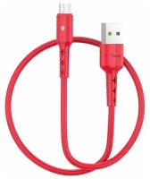 Кабель USB - micro USB 1.2м Hoco X30 Star - Красный