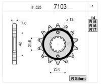 Звезда Мотоциклетная Jt Jtf520.15 JT Sprockets арт. JTF520.15