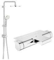 Душевая система с термостатом для ванны Grohe Grohtherm 2000 New 34464389