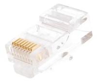 Коннектор для UTP кабеля 5e CAT RJ-45 8P8C (100 шт.) NMC-RJ88RZ50UD1-100