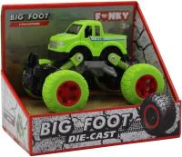 Машинка die-cast, инерционный механизм, рессоры, зеленая, 1:46 Funky toys FT61075