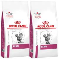 ROYAL CANIN RENAL RF23 для взрослых кошек при хронической почечной недостаточности (4 + 4 кг)