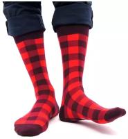 Носки Tezido, размер 41-46, красный, бордовый