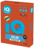 Бумага IQ color, А4, 80 г/м2, 500 л, интенсив, красный кирпич, ZR09