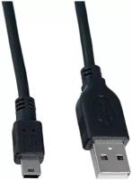 Кабель PERFEO USB2.0 A вилка - Mini USB вилка, длина 1 м. (U4301)