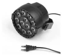 Luazon Lighting Прожектор для сцены 12 Вт, 220V, 30 град, DMX упр, RGBW