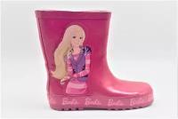 Резиновые сапоги для девочки; Barbie; размер 30