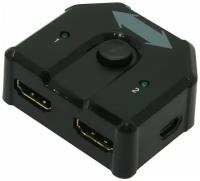 Greenconnect Переключатель HDMI 2.0, 2 к 1 Bi-Direction Switch серия Greenline GL-vTC03T Greenconnect Переключатель Greenline HDMI 2.0, 2 к 1 Bi-Direction Switch (GL-vTC03T)