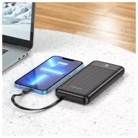 Power bank 10000 5V/2A для зарядки телефона кабель Type-C на samsung, xiaomi / повербанк для айфона, смартфона