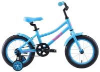 Детский велосипед Stark Foxy 14 Girl (2020) бирюзовый/розовый