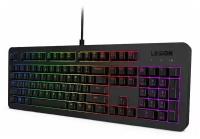 Клавиатура Lenovo Legion K300 механическая красный USB Multimedia for gamer LED (подставка для запястий)