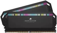 Оперативная память CORSAIR DOMINATOR PLATINUM RGB DDR5 5600 (PC5-44800) DIMM 288 pin, 16 ГБ 2 шт. 1.25 В, CL 36, CMT32GX5M2B5600C36, черная