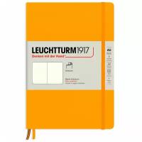 Записная книжка нелинованная Leuchtturm Rising Colours А5 123 стр мягкая обложка теплый желтый