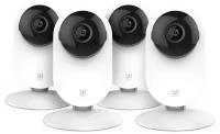 Комплект Wi-Fi IP-камер видеонаблюдения Xiaomi Yi 1080p Home Camera Family Pack 4 in 1