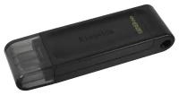 Накопитель USB Type-C 3.2 128Гб Kingston DataTraveler 70 (DT70/128GB), черный