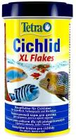 Корм для аквариумных рыб Tetra Cichlid Flakes XL 500 мл (хлопья крупные)