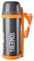 Термос Thermos FDH-2005 GY Stainless Steel Vacuum Flask (387769) 2 L серый/оранжевый