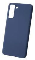 Панель-накладка NewLevel Liquid Silicon Blue для Samsung Galaxy S21+