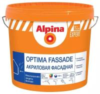 Краска акриловая Alpina Expert Optima Fassade матовая белый 15.05 кг