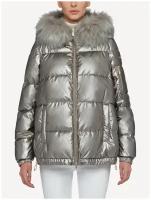 Куртка Geox для женщин W0428ST2658F1010, цвет стальной серый, размер 46