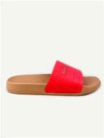 Обувь пляжная женская (шлёпанцы, сланцы) Lucky Land 3475 W-IS красный 39 размер (24.3см-24.7см)