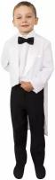 пиджак ПТИЦА ФЕНИКС, размер 110-116 см, белый