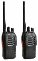 2 штуки - Рация Baofeng BF-888S / радиостанция (UHF) BF-888S / рация для охотников, рыбаков, грибников / рация Баофенг 888 - набор