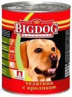 Зоогурман BIG DOG для взрослых собак с телятиной и кроликом (850 гр х 9 шт)