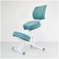 Эргономичный коленный стул - комфорт со спинкой Олимп