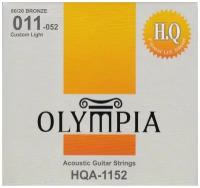 Струны для акустической гитары Olympia HQA1152 Custom Light 11-52