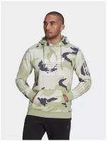 Худи adidas Graphics Camo, размер xs, magic lime