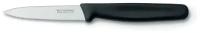 Нож Victorinox Standart для очистки овощей, лезвие 8 см, серрейторная заточка, черный