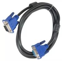 Кабель удлинитель [accessories] VGA Pro [Gembird] CC-PVGAX-6, 15M/15F, 1.8м, экран, феррит. кольца, пакет, CC-PVGAX-6