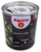 Лазурь-гель для дерева Alpina (0,75л) черный