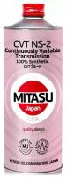 Масло трансмиссионное Mitasu CVT NS-2 Fluid, синтетическое, для вариаторов Nissan, 1л, арт. MJ-326/1