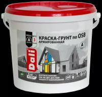 Краска акриловая DALI Краска-грунт по OSB матовая белый 6 л 6 кг