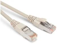 Hyperline Патч-корд STP 5E категории 0.5м Hyperline PC-LPM-STP-RJ45-RJ45-C5e-0.5M-LSZH-GY экранированный серый