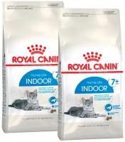 ROYAL CANIN INDOOR 7+ для пожилых кошек старше 7 лет живущих дома (1,5 + 1,5 кг)