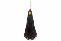 Метла Ybrooms PROFI круглой формы, с черенком М002