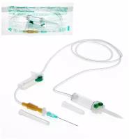Система инфузионная для переливания растворов (пластиковый шип), игла 0,80 х 40 - 21G, SFM, Германия, 10 шт