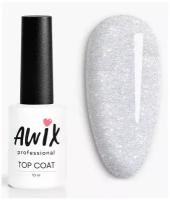 AWIX Professional Закрепитель для гель-лака Silver Flash Top