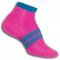 Носки THORLO'S 84NRCW Running Maximum Cushion Low Cut Electric Pink/Blue Aster (EU:39-41)