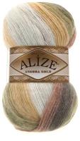 Пряжа ALIZE 'Angora Gold Batik', 100 г, 550 м (80% акрил, 20% шерсть) ТУ (1893 секционный), 5 мотков