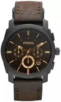 Наручные часы FOSSIL Machine, коричневый, черный